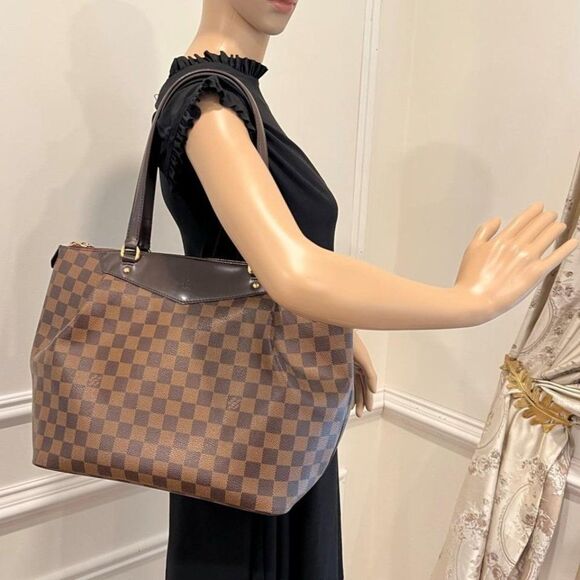 Louis Vuitton Westminster GM Damier Ebene Shoulder Bag | Like New Condition - Picture 10 of 10